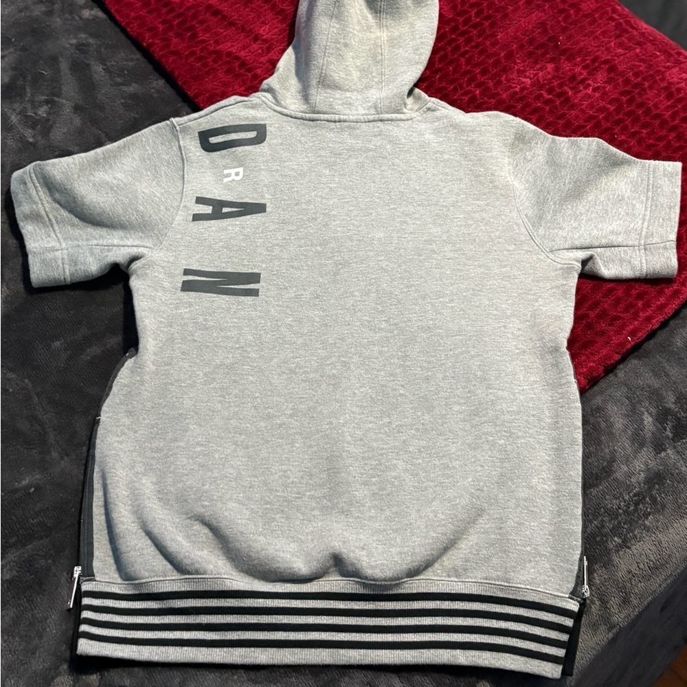 Jordan Gray and Black Kids Hoodie - Picture 2 of 4